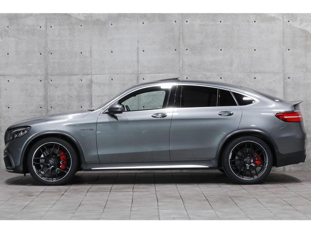 GLC GLC63 S 4マチック+クーペ レザーエクスクルーシブPKG サンルーフ ナッパレザー Burmester エアバランスPKG HUD ナビ 360°カメラ AMGスポーツエアサス ブラック21AW AMGパフォーマンスエグゾースト(7枚目)