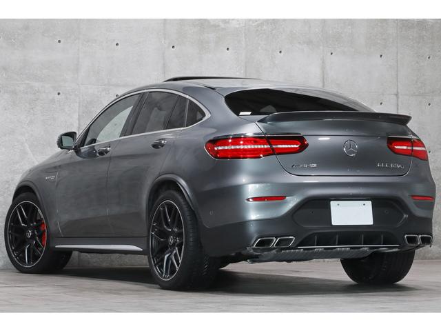 GLC GLC63 S 4マチック+クーペ レザーエクスクルーシブPKG サンルーフ ナッパレザー Burmester エアバランスPKG HUD ナビ 360°カメラ AMGスポーツエアサス ブラック21AW AMGパフォーマンスエグゾースト(9枚目)