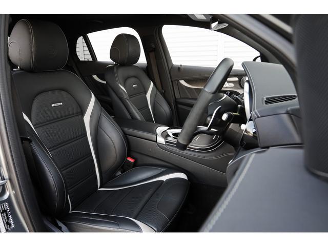 GLC GLC63 S 4マチック+クーペ レザーエクスクルーシブPKG サンルーフ ナッパレザー Burmester エアバランスPKG HUD ナビ 360°カメラ AMGスポーツエアサス ブラック21AW AMGパフォーマンスエグゾースト(11枚目)