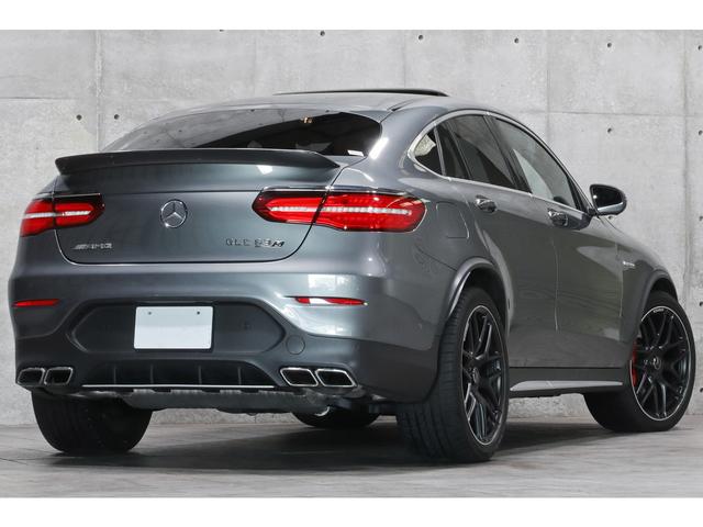 GLC GLC63 S 4マチック+クーペ レザーエクスクルーシブPKG サンルーフ ナッパレザー Burmester エアバランスPKG HUD ナビ 360°カメラ AMGスポーツエアサス ブラック21AW AMGパフォーマンスエグゾースト(16枚目)
