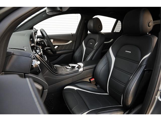 GLC GLC63 S 4マチック+クーペ レザーエクスクルーシブPKG サンルーフ ナッパレザー Burmester エアバランスPKG HUD ナビ 360°カメラ AMGスポーツエアサス ブラック21AW AMGパフォーマンスエグゾースト(18枚目)
