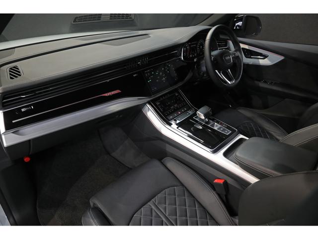 Q8 55TFSIクワトロ Sライン Sラインプラス&コンフォートアシスタンスPKG ブラックスタイリング HDマトリクスLED 22インチAW エアサス Sスポーツシート シートクーラー B&Oサウンド サラウンドビュー 車検整備付(27枚目)