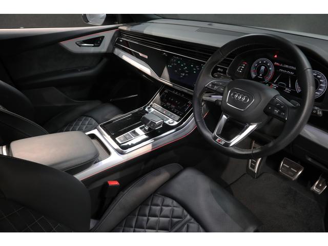 Q8 55TFSIクワトロ Sライン Sラインプラス&コンフォートアシスタンスPKG ブラックスタイリング HDマトリクスLED 22インチAW エアサス Sスポーツシート シートクーラー B&Oサウンド サラウンドビュー 車検整備付(28枚目)