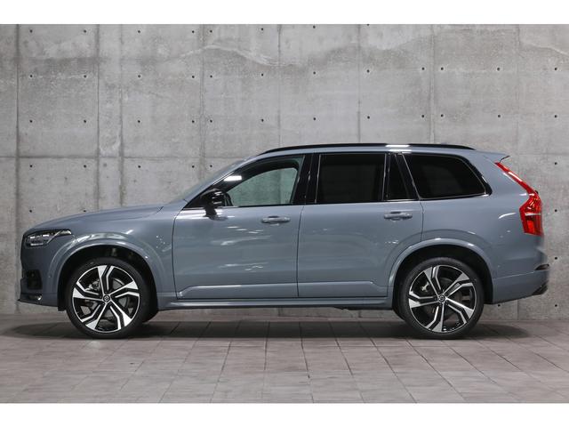 XC90 B6 AWD Rデザイン エアサスペンション装着車 1オーナー 新車保証付 専用ブラックレザーシート 純正22AW 外装色サンダーグレー 前席・2列目シートヒーター ステアリングヒーター 純正ナビ 360°カメラ D点検記録簿(7枚目)