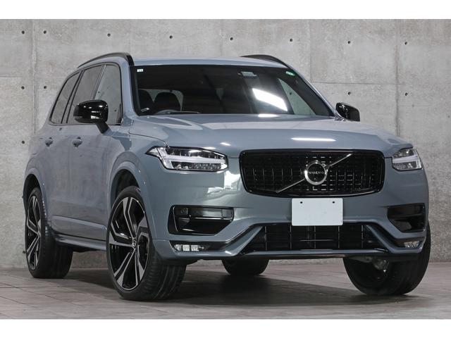 XC90 B6 AWD Rデザイン エアサスペンション装着車 1オーナー 新車保証付 専用ブラックレザーシート 純正22AW 外装色サンダーグレー 前席・2列目シートヒーター ステアリングヒーター 純正ナビ 360°カメラ D点検記録簿(8枚目)