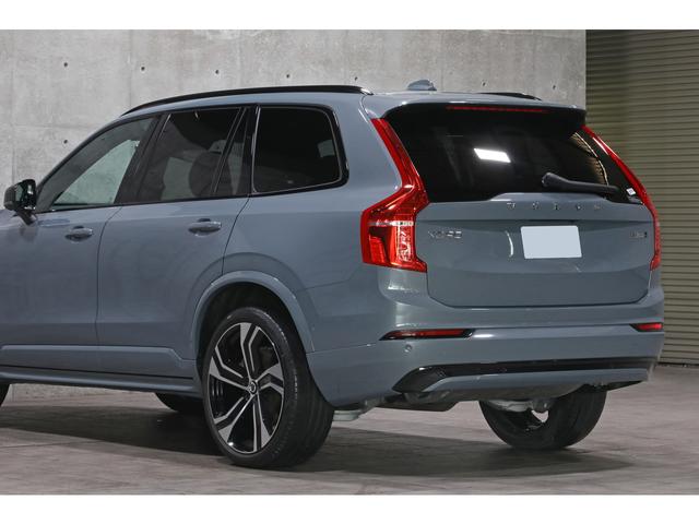 XC90 B6 AWD Rデザイン エアサスペンション装着車 1オーナー 新車保証付 専用ブラックレザーシート 純正22AW 外装色サンダーグレー 前席・2列目シートヒーター ステアリングヒーター 純正ナビ 360°カメラ D点検記録簿(17枚目)