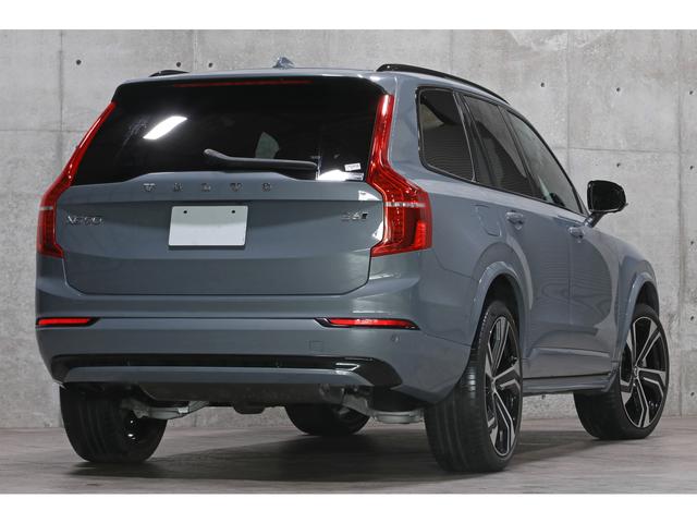XC90 B6 AWD Rデザイン エアサスペンション装着車 1オーナー 新車保証付 専用ブラックレザーシート 純正22AW 外装色サンダーグレー 前席・2列目シートヒーター ステアリングヒーター 純正ナビ 360°カメラ D点検記録簿(18枚目)