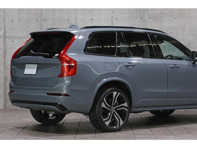 XC90 B6 AWD Rデザイン エアサスペンション装着車 1オーナー 新車保証付 専用ブラックレザーシート 純正22AW 外装色サンダーグレー 前席・2列目シートヒーター ステアリングヒーター 純正ナビ 360°カメラ D点検記録簿(19枚目)