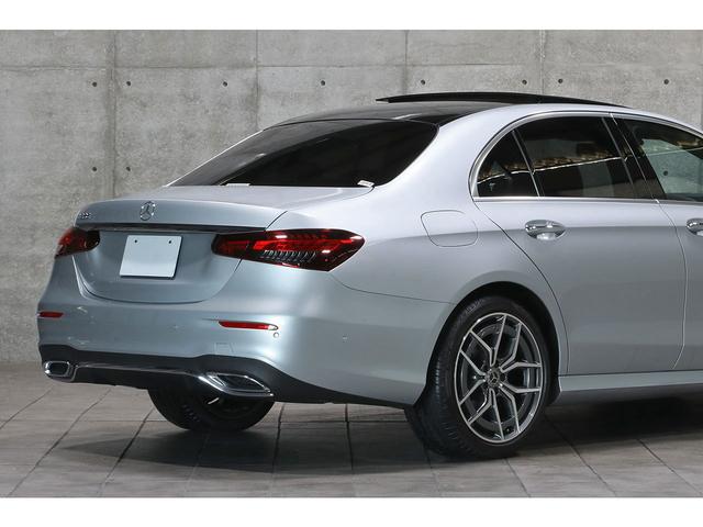 Eクラス E200 スポーツ 後期モデル パノラマSR エクスクルーシブPKG AMGラインインテリアPKG ナッパレザー ワンオーナー 走行2000km ブルメスター AMG19インチAW 前後席シートヒーター D点検記録簿(18枚目)