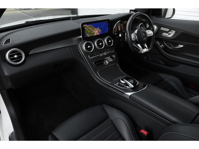 Cクラス C43 4マチッククーペ 後期モデル パノラマサンルーフ 本革シート/ヒーター ブルメスターサウンド AMGダイナミックセレクト マルチビームLEDライト 12.3インチコックピットディスプレイ HUD AMGエグゾースト(3枚目)