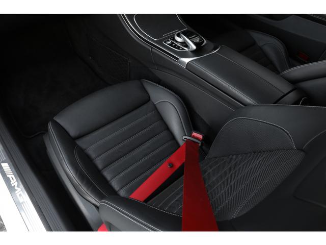 Cクラス C43 4マチッククーペ 後期モデル パノラマサンルーフ 本革シート/ヒーター ブルメスターサウンド AMGダイナミックセレクト マルチビームLEDライト 12.3インチコックピットディスプレイ HUD AMGエグゾースト(12枚目)