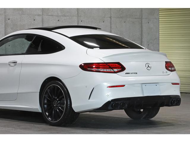 Cクラス C43 4マチッククーペ 後期モデル パノラマサンルーフ 本革シート/ヒーター ブルメスターサウンド AMGダイナミックセレクト マルチビームLEDライト 12.3インチコックピットディスプレイ HUD AMGエグゾースト(17枚目)