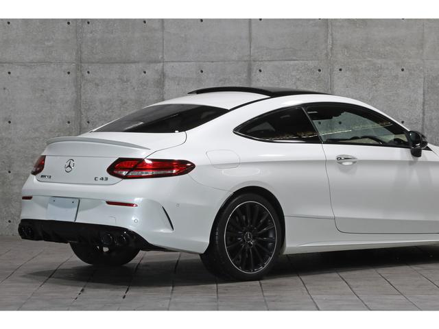 Cクラス C43 4マチッククーペ 後期モデル パノラマサンルーフ 本革シート/ヒーター ブルメスターサウンド AMGダイナミックセレクト マルチビームLEDライト 12.3インチコックピットディスプレイ HUD AMGエグゾースト(19枚目)