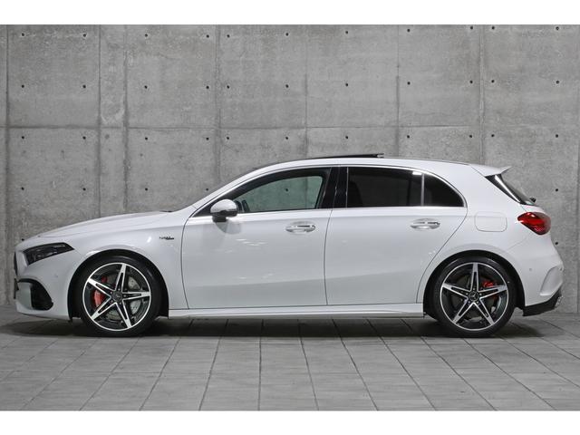Ａクラス Ａ４５　Ｓ　４マチック＋　後期　新車保証　ＡＭＧパフォーマンスＰＫＧ　アドバンスドＰＫＧ　黒革パフォーマンスシート　パノラマＳＲ　ＭＢＵＸ　ブルメスターサウンド　シートヒーター＆クーラー　ＨＵＤ　ＡＲナビ　１９インチＡＷ（7枚目）