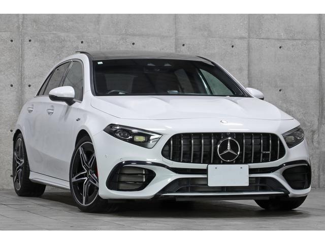 Ａクラス Ａ４５　Ｓ　４マチック＋　後期　新車保証　ＡＭＧパフォーマンスＰＫＧ　アドバンスドＰＫＧ　黒革パフォーマンスシート　パノラマＳＲ　ＭＢＵＸ　ブルメスターサウンド　シートヒーター＆クーラー　ＨＵＤ　ＡＲナビ　１９インチＡＷ（17枚目）