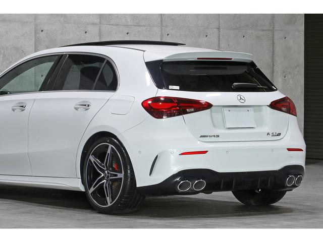 Ａクラス Ａ４５　Ｓ　４マチック＋　後期　新車保証　ＡＭＧパフォーマンスＰＫＧ　アドバンスドＰＫＧ　黒革パフォーマンスシート　パノラマＳＲ　ＭＢＵＸ　ブルメスターサウンド　シートヒーター＆クーラー　ＨＵＤ　ＡＲナビ　１９インチＡＷ（24枚目）