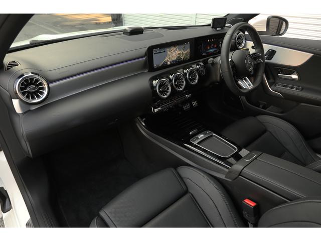 Ａクラス Ａ４５　Ｓ　４マチック＋　後期　新車保証　ＡＭＧパフォーマンスＰＫＧ　アドバンスドＰＫＧ　黒革パフォーマンスシート　パノラマＳＲ　ＭＢＵＸ　ブルメスターサウンド　シートヒーター＆クーラー　ＨＵＤ　ＡＲナビ　１９インチＡＷ（28枚目）