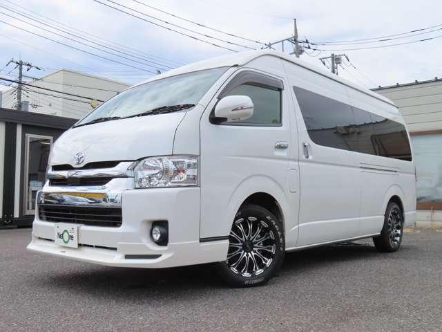 ハイエースワゴン グランドキャビン　４ＷＤ　ナビ　電動スライドドア　１２．１型フリップダウンモニター　モデリスタフロントリップ　後席リクライニング加工　ＢＡＴＴＬＥＳＨＩＰ１７インチアルミ　禁煙車　ＥＴＣ２．０　トヨタセーフティーセンス（66枚目）