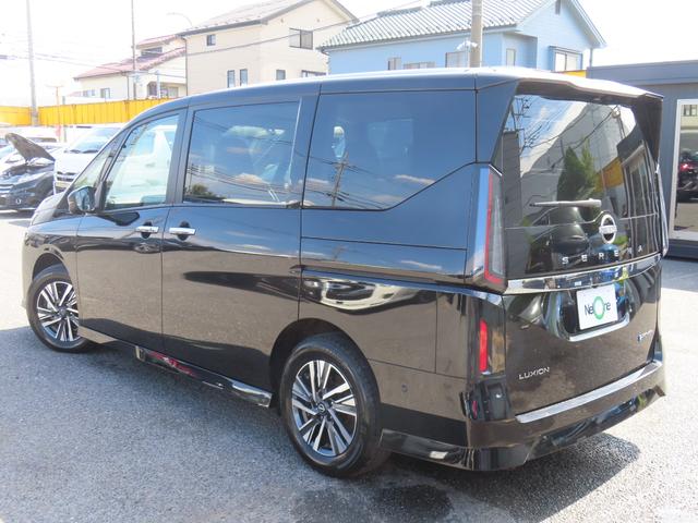 セレナ ｅ－パワー　ルキシオン　全周囲カメラ　ナビ　ＴＶ　クリアランスソナー　プロパイロット２．０　自動駐車システム　衝突被害軽減システム　両側電動スライドドア　ＬＥＤヘッドランプ　スマートキー　ハンズオフ　追従オートクルーズ（49枚目）