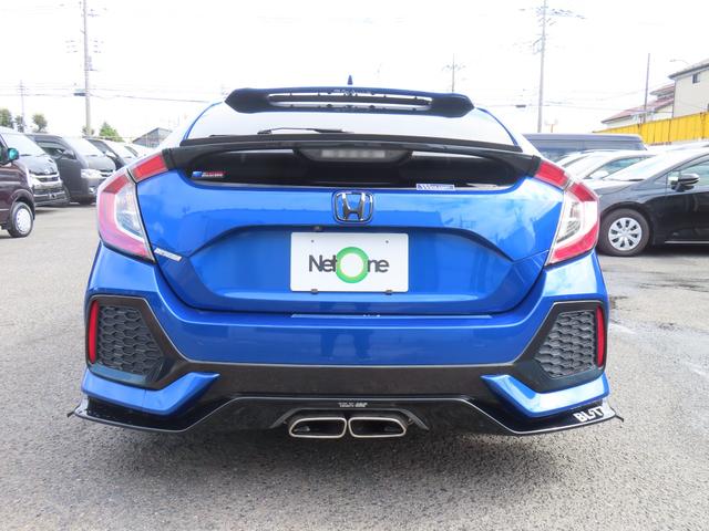 シビック ハッチバック　ホンダセンシング　ＢＬＩＴＺ車高調　ＲＡＹＳ１９ＡＷ　柿本マフラー　６速　ドラレコ　レーンアシスト　追従クルーズコントロール　衝突被害軽減システム　バックカメラ　ＬＥＤランプ　ＭＴ　シートヒーター　スマートキー（16枚目）