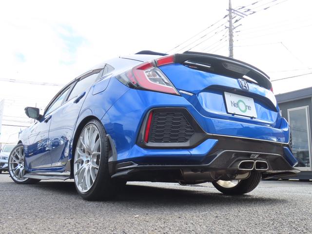 シビック ハッチバック　ホンダセンシング　ＢＬＩＴＺ車高調　ＲＡＹＳ１９ＡＷ　柿本マフラー　６速　ドラレコ　レーンアシスト　追従クルーズコントロール　衝突被害軽減システム　バックカメラ　ＬＥＤランプ　ＭＴ　シートヒーター　スマートキー（26枚目）