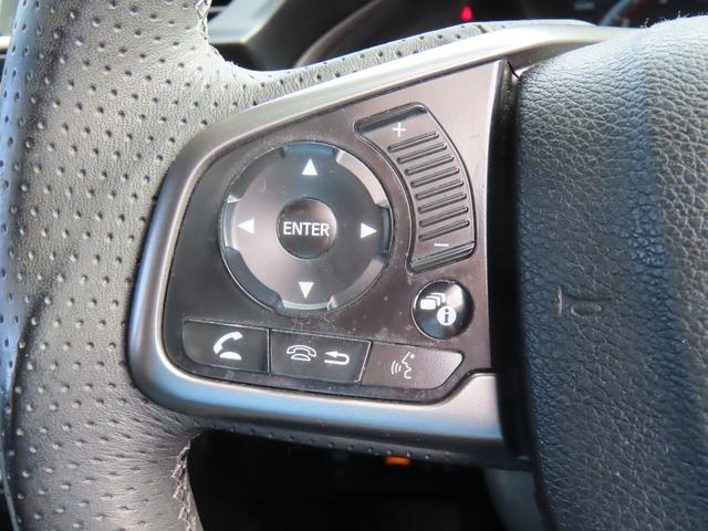 シビック ハッチバック　ホンダセンシング　ＢＬＩＴＺ車高調　ＲＡＹＳ１９ＡＷ　柿本マフラー　６速　ドラレコ　レーンアシスト　追従クルーズコントロール　衝突被害軽減システム　バックカメラ　ＬＥＤランプ　ＭＴ　シートヒーター　スマートキー（45枚目）