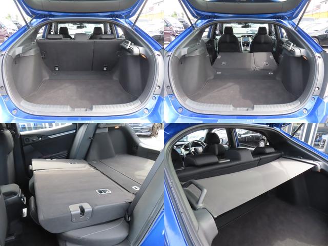 シビック ハッチバック　ホンダセンシング　ＢＬＩＴＺ車高調　ＲＡＹＳ１９ＡＷ　柿本マフラー　６速　ドラレコ　レーンアシスト　追従クルーズコントロール　衝突被害軽減システム　バックカメラ　ＬＥＤランプ　ＭＴ　シートヒーター　スマートキー（70枚目）