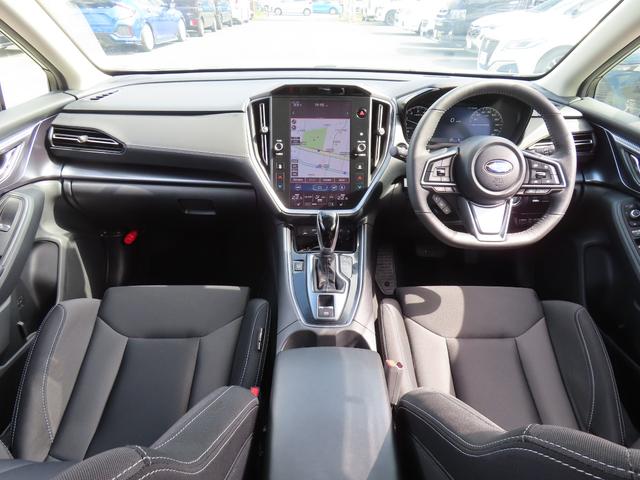 レヴォーグ ＧＴ　ＥＸ　４ＷＤ　１１．６型ナビ　ドライブレコーダー　ＥＴＣ　バックカメラ　サイドカメラ　ナビ　クリアランスソナー　オートクルーズコントロール　レーンアシスト　衝突被害軽減システム　アルミホイール　オートライト（2枚目）