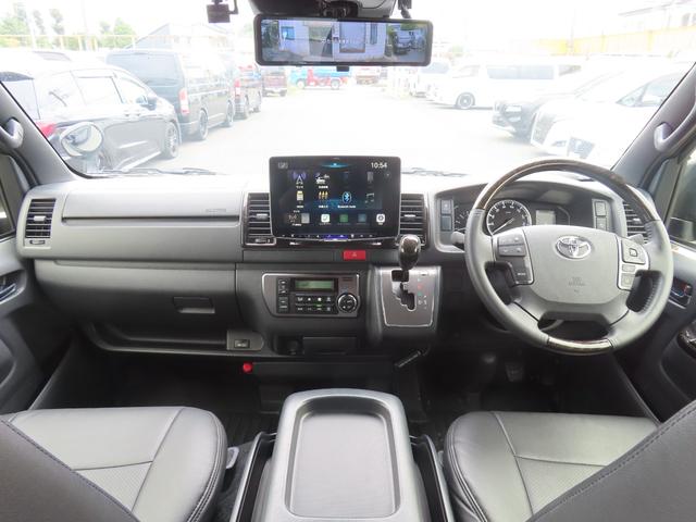 ハイエースバン スーパーGL ダークプライムII バックカメラ ナビ クリアランスソナー レーンアシスト 衝突被害軽減システム オートマチックハイビーム オートライト スマートキー アイドリングストップ AT アルミホイール USB(2枚目)