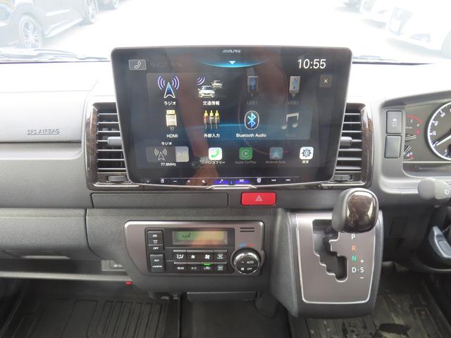 ハイエースバン スーパーGL ダークプライムII バックカメラ ナビ クリアランスソナー レーンアシスト 衝突被害軽減システム オートマチックハイビーム オートライト スマートキー アイドリングストップ AT アルミホイール USB(5枚目)