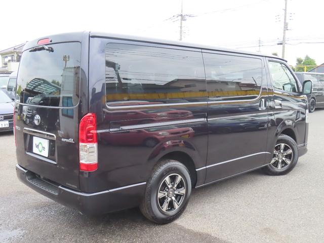 ハイエースバン スーパーGL ダークプライムII バックカメラ ナビ クリアランスソナー レーンアシスト 衝突被害軽減システム オートマチックハイビーム オートライト スマートキー アイドリングストップ AT アルミホイール USB(18枚目)