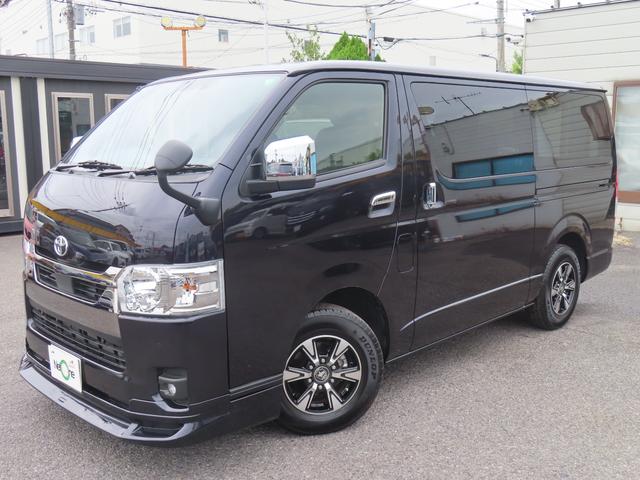 ハイエースバン スーパーGL ダークプライムII バックカメラ ナビ クリアランスソナー レーンアシスト 衝突被害軽減システム オートマチックハイビーム オートライト スマートキー アイドリングストップ AT アルミホイール USB(72枚目)