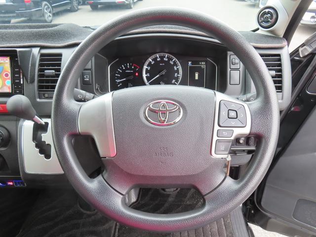 ハイエースバン DX GLパッケージ ドライブレコーダー ETC 全周囲カメラ ナビ TV レーンアシスト 衝突被害軽減システム 両側スライドドア オートマチックハイビーム 後席モニター AT アルミホイール CD USB(3枚目)