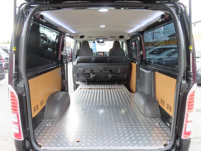 ハイエースバン DX GLパッケージ ドライブレコーダー ETC 全周囲カメラ ナビ TV レーンアシスト 衝突被害軽減システム 両側スライドドア オートマチックハイビーム 後席モニター AT アルミホイール CD USB(18枚目)