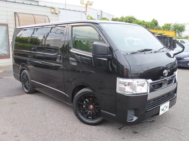 ハイエースバン DX GLパッケージ ドライブレコーダー ETC 全周囲カメラ ナビ TV レーンアシスト 衝突被害軽減システム 両側スライドドア オートマチックハイビーム 後席モニター AT アルミホイール CD USB(65枚目)