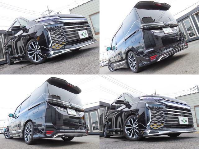 ヴォクシー ハイブリッドＳ－Ｚ　車高調　ドラレコ　バックカメラ　１０．５型ナビ　１４型天吊モニター　モデリスタ１８ＡＷ　モデリスタフルエアロ　フルセグ　追従オートクルーズ　　衝突被害軽減システム　Ｗ電動ドア　３眼ＬＥＤオートライト（80枚目）