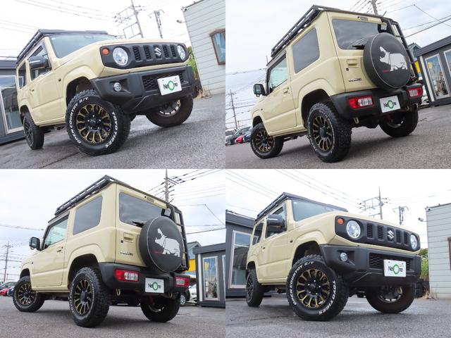 ジムニー ＸＣ　ｍｏｎｓｔｅｒリフトアップ　４ＷＤ　ＨＫＳエアクリーナー　ＨＫＳパワーエディタ　社外マフラー　ＳＳＲ１６ＡＷ　ドラレコ　ナビ　クルーズコントロール　衝突被害軽減システム　ＬＥＤライト　スマートキー（69枚目）