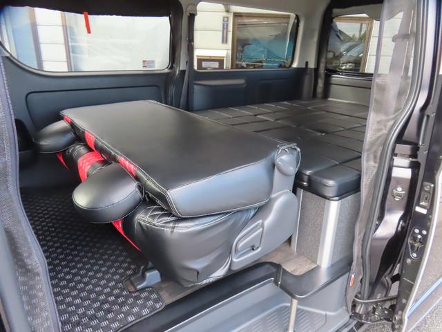 ハイエースバン スーパーGL ダークプライム 4WD ETC バックカメラ ナビ TV 両側電動スライドドア スマートキー 電動格納ミラー 後席モニター CVT アルミホイール CD DVD再生 USB Bluetooth エアコン(49枚目)