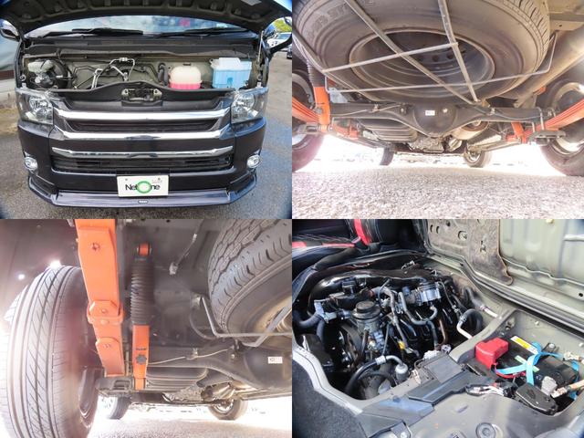 ハイエースバン スーパーGL ダークプライム 4WD ETC バックカメラ ナビ TV 両側電動スライドドア スマートキー 電動格納ミラー 後席モニター CVT アルミホイール CD DVD再生 USB Bluetooth エアコン(72枚目)