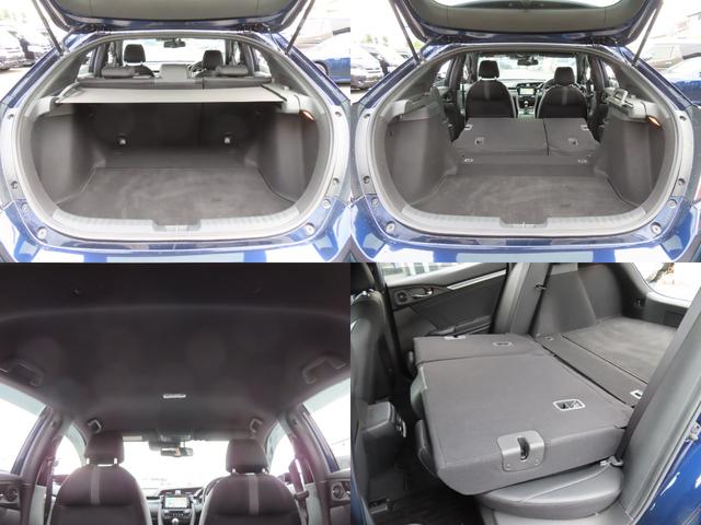 シビック ハッチバック　ローダウン　レオンハルト１９インチアルミ　バックカメラ　ナビ　ＴＶ　オートクルーズコントロール　レーンアシスト　衝突被害軽減システム　オートライト　ＬＥＤヘッドランプ　パワーシート　スマートキー（70枚目）