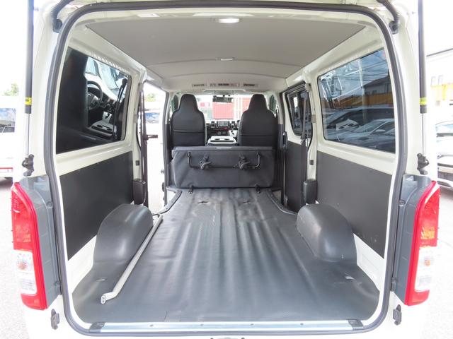 ハイエースバン DX GLパッケージ ドラレコ ETC バックカメラ ナビ TV 両側スライドドア オートライト 電動格納ミラー AT 100V電源 ESC エアコン パワーウィンドウ 運転席エアバッグ ローダウン フロントスポイラー(47枚目)
