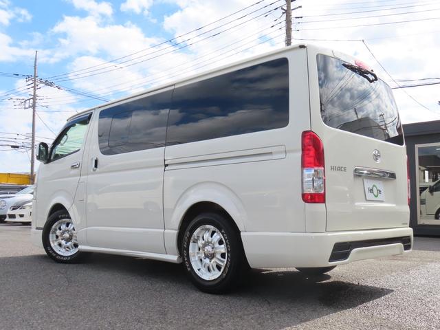 ハイエースバン DX GLパッケージ ドラレコ ETC バックカメラ ナビ TV 両側スライドドア オートライト 電動格納ミラー AT 100V電源 ESC エアコン パワーウィンドウ 運転席エアバッグ ローダウン フロントスポイラー(53枚目)