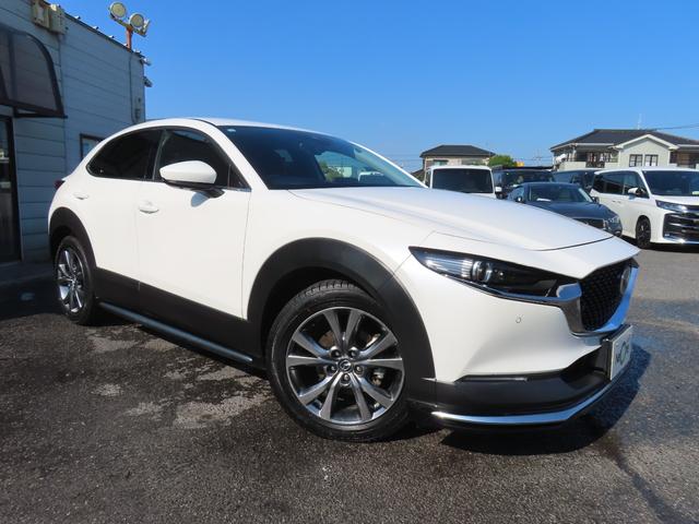 CX-30 4WD シグネチャースタイルエアロ ドラレコ ETC 全周囲カメラ クリアランスソナー 追従オートクルーズ レーンアシスト パワーシート 衝突被害軽減システム ナビ 電動リアゲート 18インチAW(13枚目)