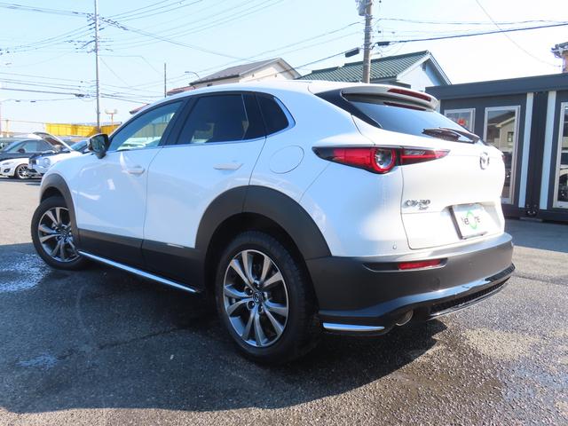 CX-30 4WD シグネチャースタイルエアロ ドラレコ ETC 全周囲カメラ クリアランスソナー 追従オートクルーズ レーンアシスト パワーシート 衝突被害軽減システム ナビ 電動リアゲート 18インチAW(18枚目)