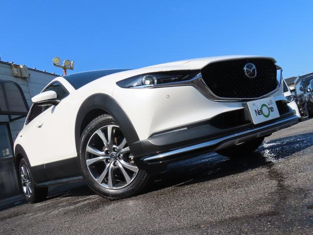 CX-30 4WD シグネチャースタイルエアロ ドラレコ ETC 全周囲カメラ クリアランスソナー 追従オートクルーズ レーンアシスト パワーシート 衝突被害軽減システム ナビ 電動リアゲート 18インチAW(54枚目)