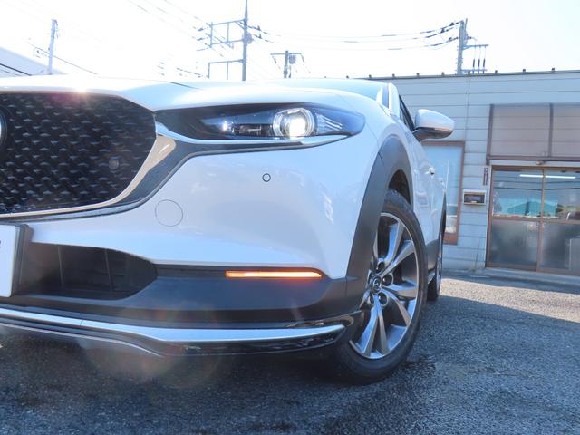 CX-30 4WD シグネチャースタイルエアロ ドラレコ ETC 全周囲カメラ クリアランスソナー 追従オートクルーズ レーンアシスト パワーシート 衝突被害軽減システム ナビ 電動リアゲート 18インチAW(56枚目)