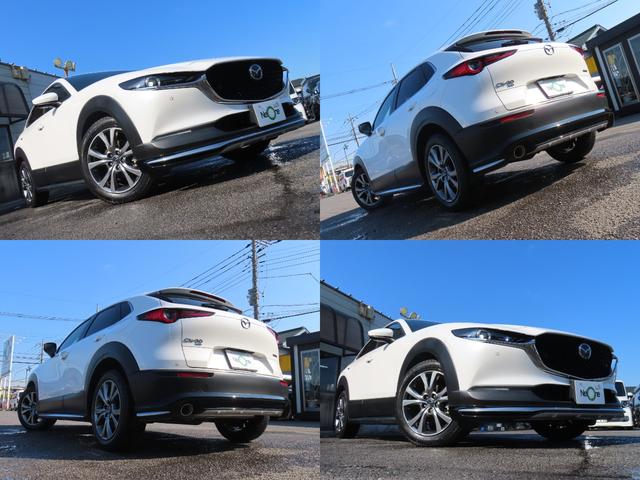 CX-30 4WD シグネチャースタイルエアロ ドラレコ ETC 全周囲カメラ クリアランスソナー 追従オートクルーズ レーンアシスト パワーシート 衝突被害軽減システム ナビ 電動リアゲート 18インチAW(71枚目)