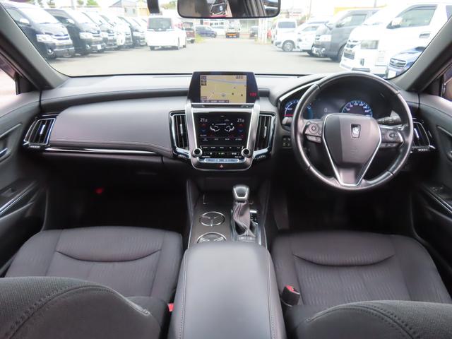 クラウンハイブリッド RS 専用18インチホイール 専用グリル クリアランスソナー レーンアシスト 追従クルーズコントロール パークアシスト 衝突被害軽減システム 全周囲カメラ ナビ TV オートマチックハイビーム オートライト(2枚目)