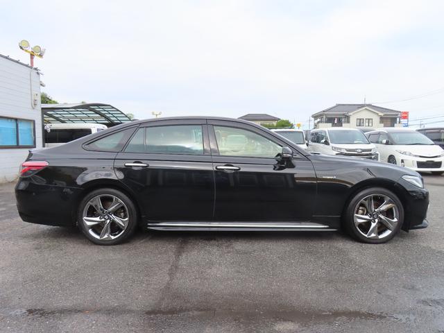 クラウンハイブリッド RS 専用18インチホイール 専用グリル クリアランスソナー レーンアシスト 追従クルーズコントロール パークアシスト 衝突被害軽減システム 全周囲カメラ ナビ TV オートマチックハイビーム オートライト(15枚目)