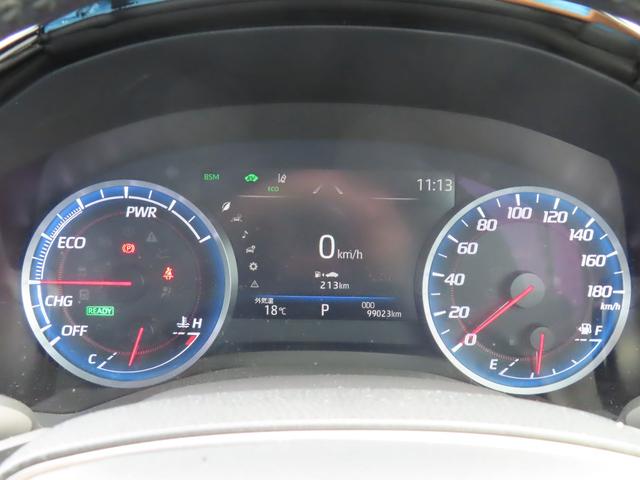 クラウンハイブリッド RS 専用18インチホイール 専用グリル クリアランスソナー レーンアシスト 追従クルーズコントロール パークアシスト 衝突被害軽減システム 全周囲カメラ ナビ TV オートマチックハイビーム オートライト(36枚目)